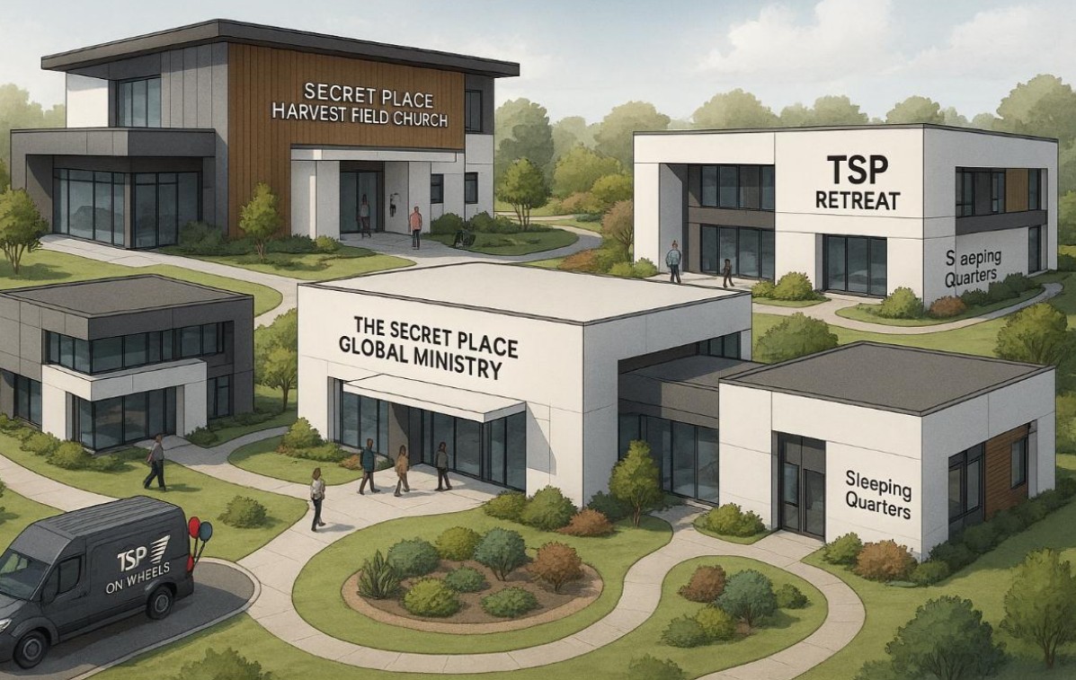 The Secret Place Future Ministry Home Development Roadmap